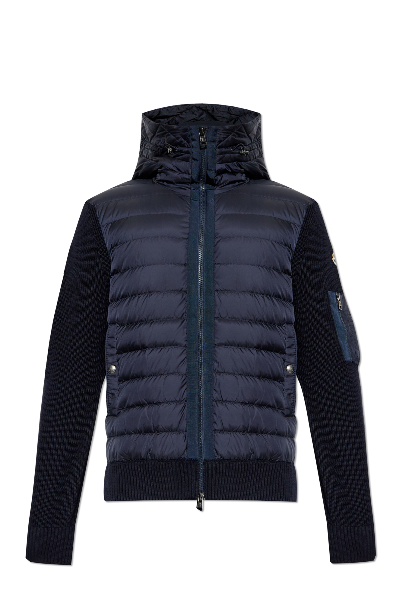 moncler カーディガン MONCLER モンクレール ガールズ ダウンカーディガン ネイビー